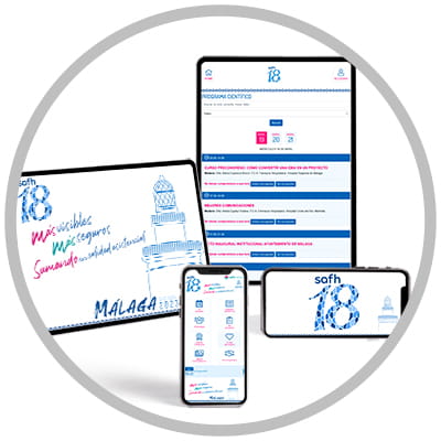 Productos y servicios de ESM Eventos. App del evento