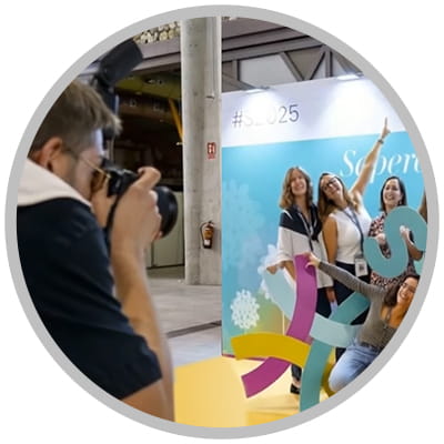 Productos y servicios de ESM Eventos. Photocall